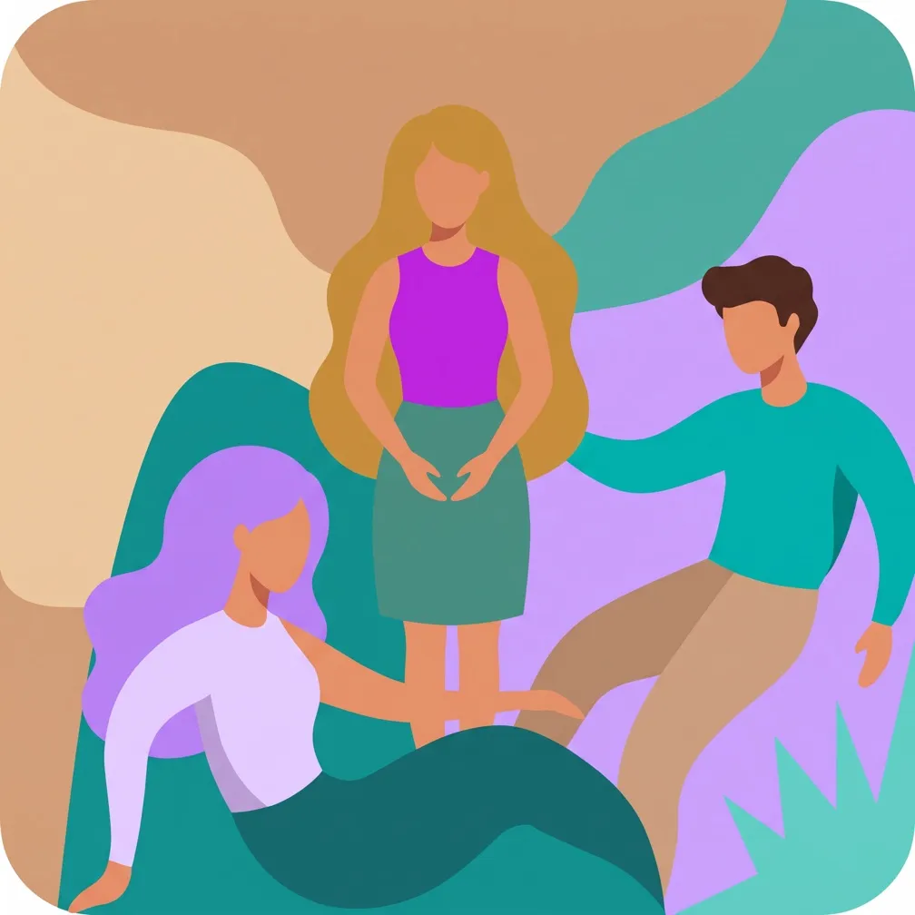 Habittoのアドバイザーとお客様のイラスト